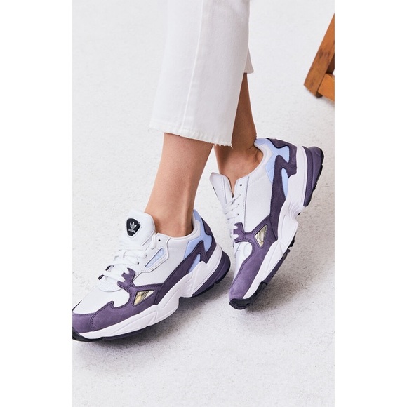 adidas Shoes - Purple & Baby Blue Adidas Falcon